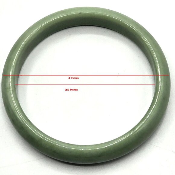 Natural Authentic Jade Bangle Bangles Bracelet For Women Gift Jewellery - Picture 4 of 7